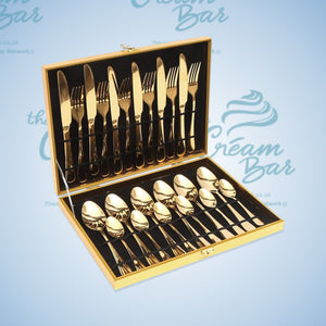 Cutlery/Flatware Set - The Bar Range™ (24 pcs set) - The Cream Bar