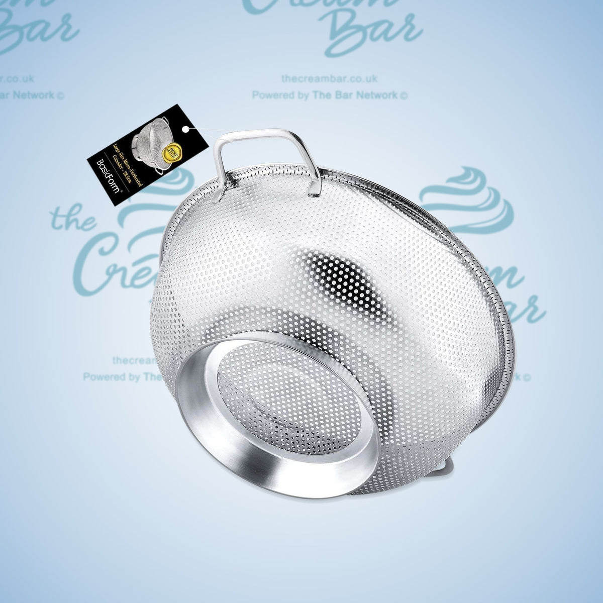 Stainless Steel Sieve (Big Handle+Base) - The Cream Bar