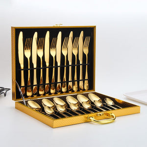 Cutlery/Flatware Set - The Bar Range™ (24 pcs set) - The Cream Bar