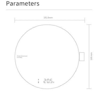 Digital Smart Kitchen Scale