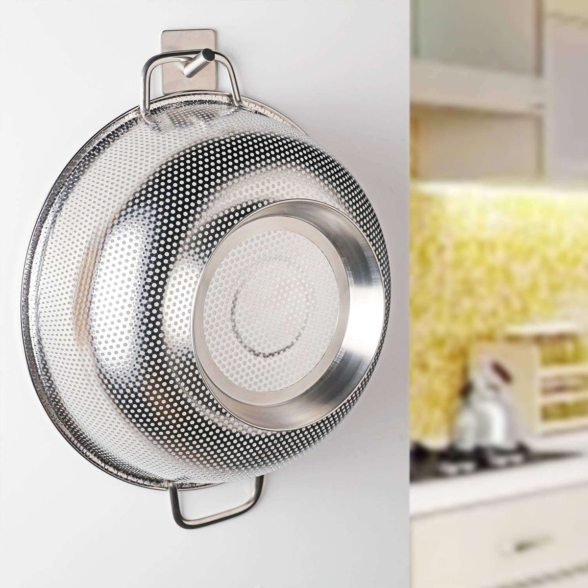 Stainless Steel Sieve (Big Handle+Base) - The Cream Bar